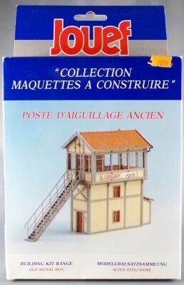 Jouef 103400 Ho Sncf Poste d\'Aiguillage Ancien Neuf Boite