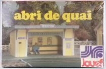 Jouef 1038 Ho Platform Shelter Plastic Model Kit Mint in Sealed Box