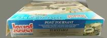 Jouef 109400 Ho Manual Turntable with 2 Engine-Shed Mint in Box