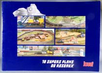 Jouef 110000 Ho 10 Supers Maps of  Railways Network Plans Pratical Manual A4 46 Pages