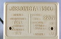 Jouef 1500 Ho Controller Transformator Disjoncta 220V DC 12V 1A + AC 14V 1A Boxed 2
