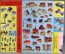 Jouef 1968 Folded Catalogue Steam Locos Coaches Slot Car Mint condition