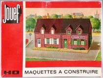 Jouef 1982 Ho Sncf Bloc 2 Immeubles Brique Bureau Poste Neuf Boite