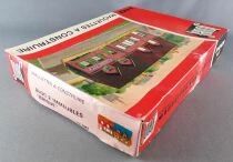 Jouef 1982 Ho Sncf Bloc 2 Immeubles Brique Bureau Poste Neuf Boite