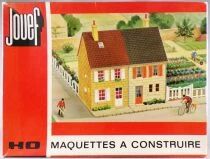 Jouef 1983 Ho Sncf Bloc 2 Stone Buildings Mint in bo