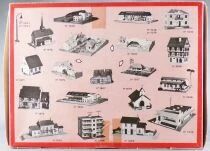 Jouef 1983 Ho Sncf Bloc 2 Stone Buildings Mint in bo