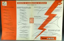 Jouef 2 Dépliants Plans & Construction de Reseaux Catalogue Matériel Roulant