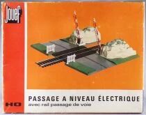 Jouef 2671 Ho Sncf Electric Crossing Level with Steel Track Mint in Box