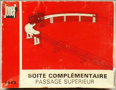 Jouef 2674 Ho Passage Sup�rieur Courbe Rails Acier en boite