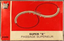 Jouef 2679 Ho Passage Supérieur Super 8 Pont Rails Acier en boite