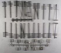 Jouef 2684 Ho Lot de 20 Poteaux T&eacute;l&eacute;graphiques
