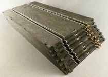 Jouef 310 3310 - Seven Straight Black Tracks 26cm Good Condition