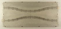 Jouef 312 3312 313 3313 - Chicane & Crossroad Grey Straight Track Slot Car