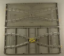 Jouef 312 3312 313 3313 - Chicane & Crossroad Grey Straight Track Slot Car