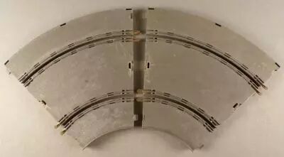 Jouef 320/2 - Deux Demi Courbe Piste Grise 45�