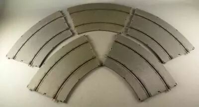 Jouef 321 3321 - 5 x Curved Grey Tracks 45� R=310 Very Good Condition no Box