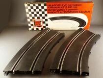 Jouef 3433 - Circuit Z Racing - Virage Relev&eacute; Ext&eacute;rieur 45&deg; R=436mm 4 El&eacute;ments Neuf Boite