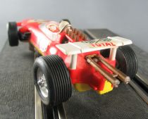 Jouef 3562 - Lotus F1 Red #2 Light Yellow Chassis & 2 x New Braids