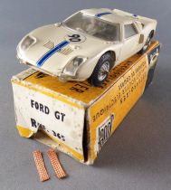 Jouef 365 - White Ford GT Very Good Boxed & 2 New Brushes