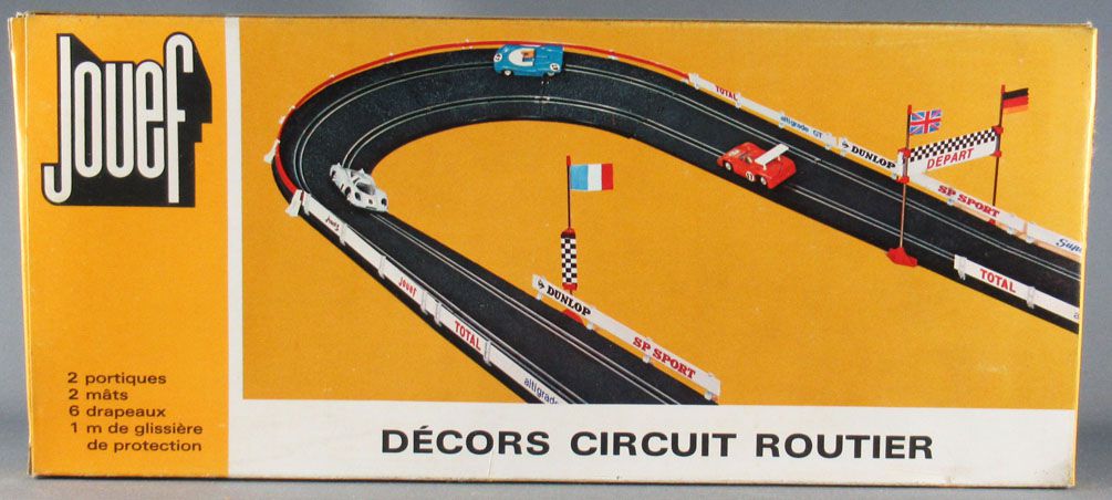 slot track racing box