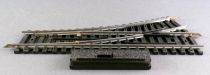 Jouef 4085 Ho 1 Aiguillage Manuel à Gauche Rails Acier 22°30 R 385 sans Boite