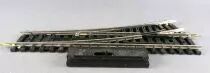 Jouef 4085 Ho 1 Hand Control Point turn left 22&deg;30 R 385 Nickel Silver Tracks Mint no Box