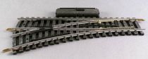 Jouef 4085 Ho 1 x Hand Control Point Turn Left 22°30 R 385 Steel Tracks no Box