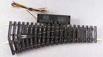 Jouef 4184 Ho 1 x Electric Point Turn Right 22&deg;30 R 385 Steel Tracks 153mm Mint no Box 2