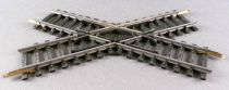 Jouef 449 Ho Croisement de Coupure 45° Rails Acier Tbe sans Boite