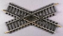 Jouef 449 Ho Croisement de Coupure 45° Rails Acier Tbe sans Boite
