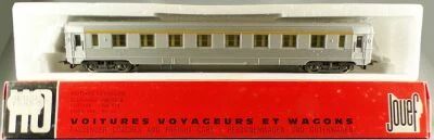 Jouef 4680 Ho Sncf Voiture Dev Inox A8 1�re Classe Toit Inox Am�nag�e Neuve Boite Rouge