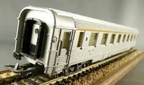 Jouef 4680 Ho Sncf Voiture Dev Inox A8 1&egrave;re Classe Toit Inox Am&eacute;nag&eacute;e Neuve Boite Rouge