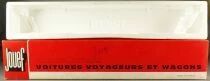 Jouef 4680 Ho Sncf Voiture Dev Inox A8 1&egrave;re Classe Toit Inox Am&eacute;nag&eacute;e Neuve Boite Rouge