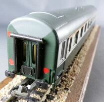 Jouef 4691 Ho Sncf Voiture Uic/160 A9 1&egrave;re Classe Livr&eacute;e Vert & Gris Boite Rouge