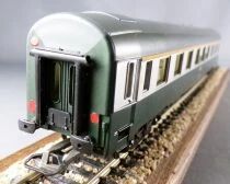 Jouef 4691 Ho Sncf Voiture Uic/160 A9 1&egrave;re Classe Livr&eacute;e Vert & Gris Boite Rouge