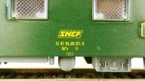 Jouef 4695 Ho Sncf Voiture Fourgon &agrave; Bagages Uic Dd4s Livr&eacute;e Vert Boite Rouge