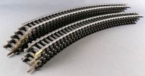 Jouef 470 Ho 10 Steel Curved Rails R 325 R=12 3/4 Very Good Condition 