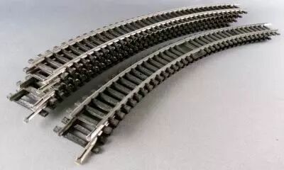 Jouef 470 Ho 6 Rails Courbes Acier R 325 R=12 3/4 Tbe 2