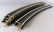 Jouef 470 Ho 6 Steel Curved Rails R 325 R=12 3/4 Vg  1