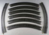 Jouef 4700 Ho 8 Rails Courbes Acier R 325 R=12 3/4 Tbe