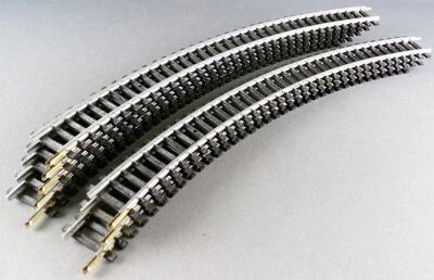 Jouef 4700 Ho 8 x Steel Curved Rails R 325 R=12 3/4 Very Good Condition