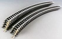 Jouef 4700 Ho 8 x Steel Curved Rails R 325 R=12 3/4 Very Good Condition