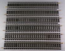 Jouef 4740 Ho 6 Rails Droit Acier 218mm 30 Traverses Tbe