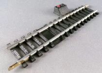 Jouef 475/2P Ho Demi-Rails Droit Acier 1 Coupure à Prises de Courant 124mm 2