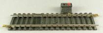 Jouef 475/2P Ho Half Straight Steel Rails 1 Cut to Socket Outlets 124mm