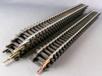 Jouef 475 Ho 8 x Straight Steel Tracks 247 mm Mint New Complete