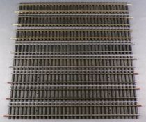 Jouef 475 Ho 8 x Straight Steel Tracks 247 mm Mint New Complete