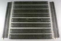 Jouef 4750 Ho 10 x Straight Steel Tracks 247 mm Very Good Condition 2