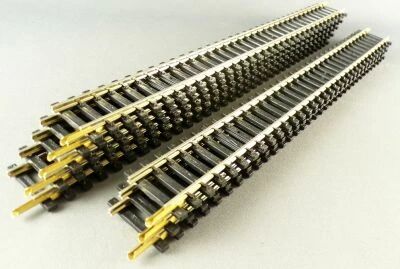 Jouef 475000 Ho 8 x Straight Nickel Silver Tracks 247 mm Mint New Complete