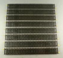 Jouef 475000 Ho 8 x Straight Nickel Silver Tracks 247 mm Mint New Complete